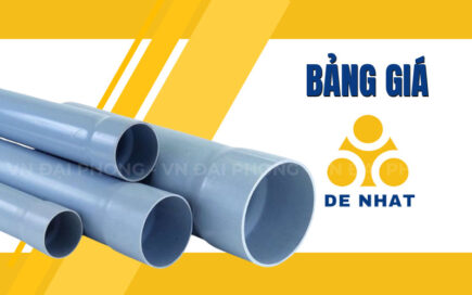 bang gia ong nhua de nhat