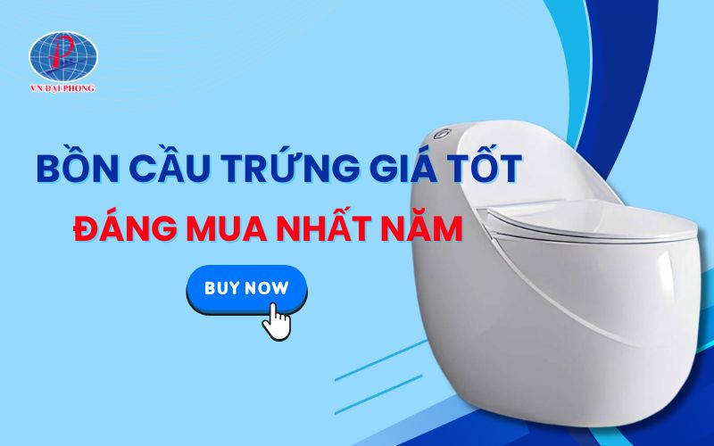 TOP 5 bồn cầu trứng giá tốt, đáng mua nhất năm 24 TOP 5 bồn cầu trứng giá tốt, đáng mua nhất năm