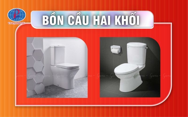Nên mua bồn cầu 1 khối hay 2 khối - So sánh đánh giá 22 Giới thiệu về bồn cầu 2 khối