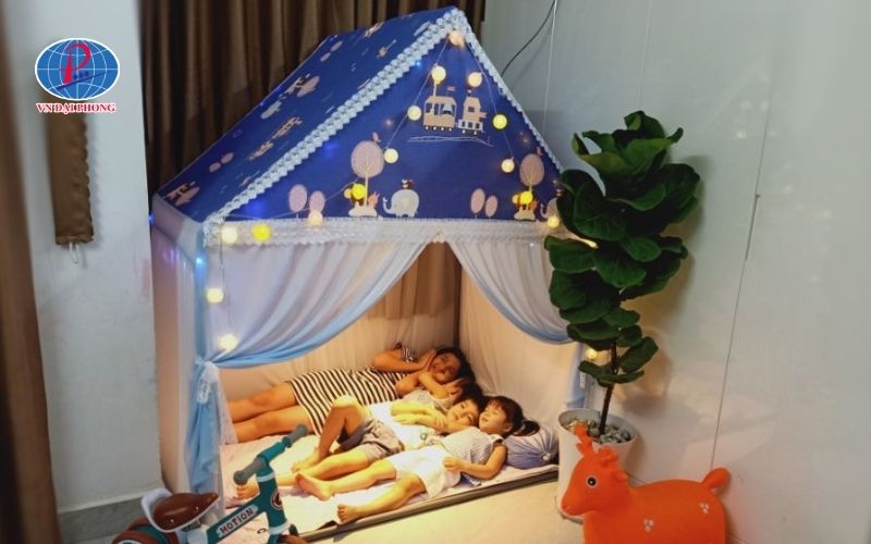 Cách 1: Làm nhà đồ chơi xinh cho bé từ ống uPVC