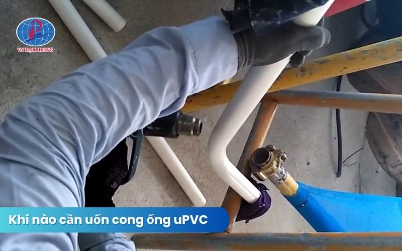 Khi nào cần uốn cong ống uPVC luồn dây điện?