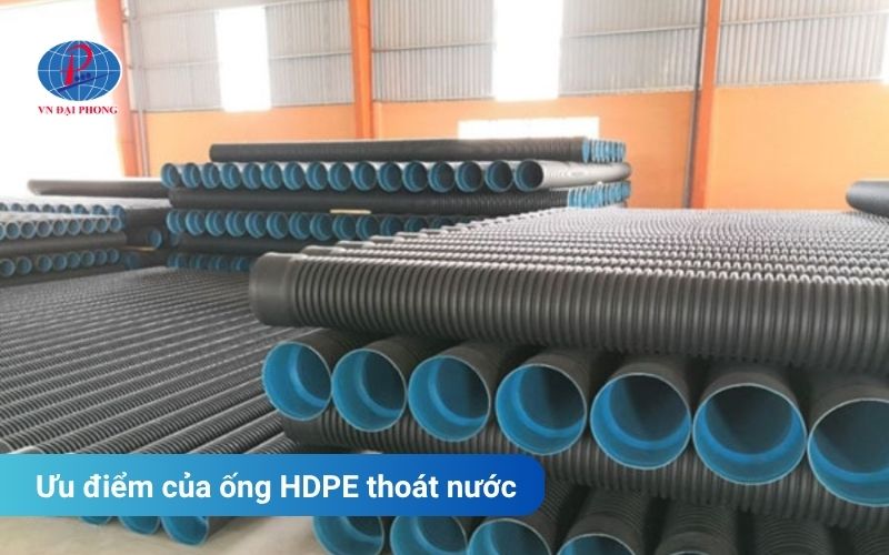 Ưu điểm của ống HDPE thoát nước Đạt Hoà