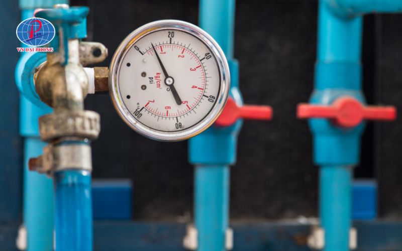 Bước 2: Tính áp suất nước trong hệ thống