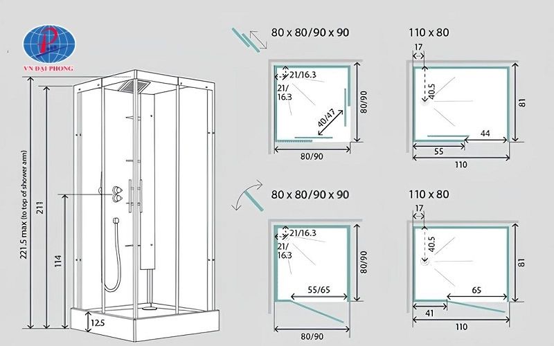 Kinh nghiệm chọn bồn tắm phù hợp cho ngôi nhà của bạn 6 Kích thước của bồn tắm phải phù hợp với kích thước nhà tắm