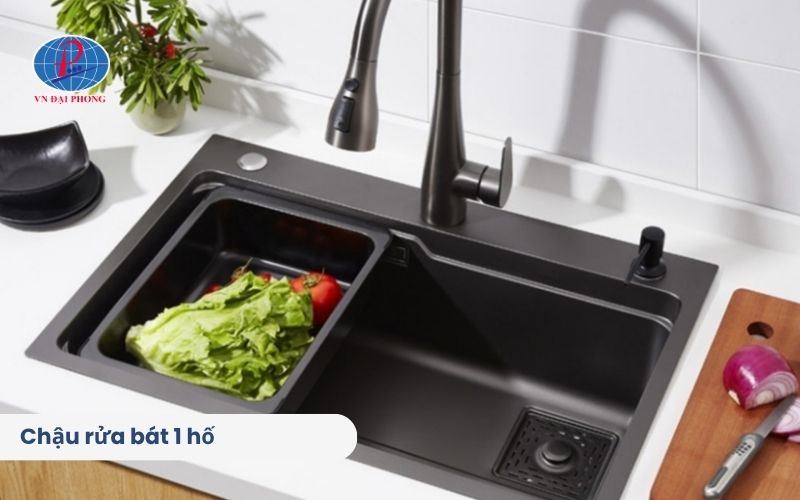 So sánh chậu rửa bát 1 hố và 2 hố - Nên mua loại nào? 4 Chậu rửa bát 1 hố là gì?