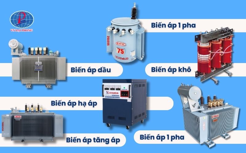 Các loại máy biến áp phổ biến hiện nay?