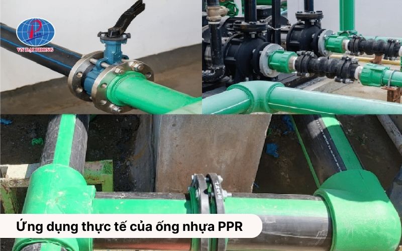 Ống nhựa PPR là gì - Cách chọn ống nhựa chịu nhiệt PPR chất lượng 8 Ứng dụng thực tế của ống nhựa PPR