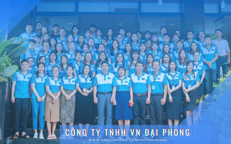 Công Ty TNHH VN Đại Phong tuyển dụng nhân sự