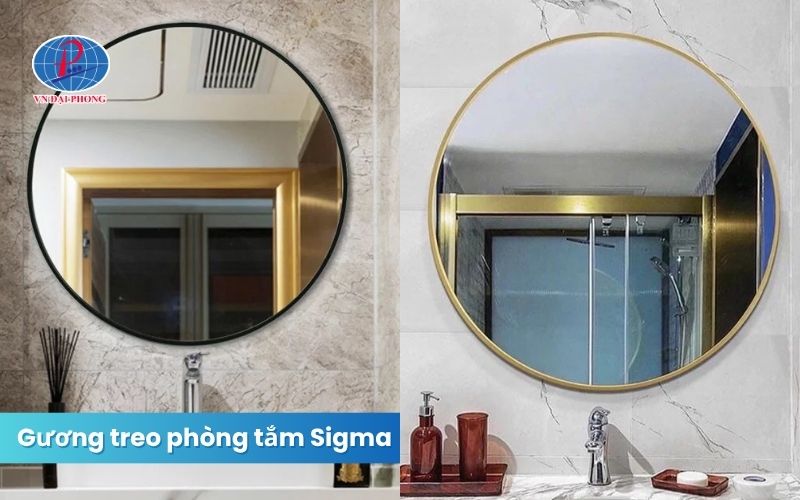 Top 5 mẫu gương treo nhà tắm đẹp, giá tốt 27 Gương treo phòng tắm Sigma
