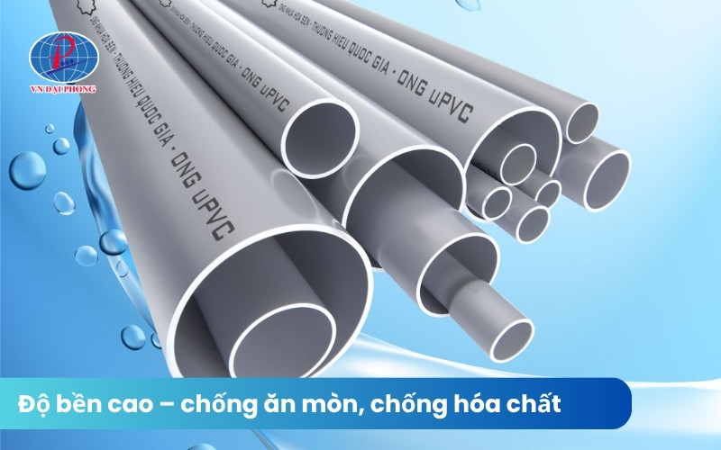 Ống thoát nước thải uPVC – Giải pháp bền vững cho hệ thống 23 Độ bền cao – chống ăn mòn, chống hóa chất