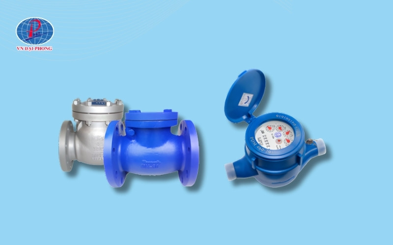 Van 1 chiều và đồng hồ đo nước là gì? 